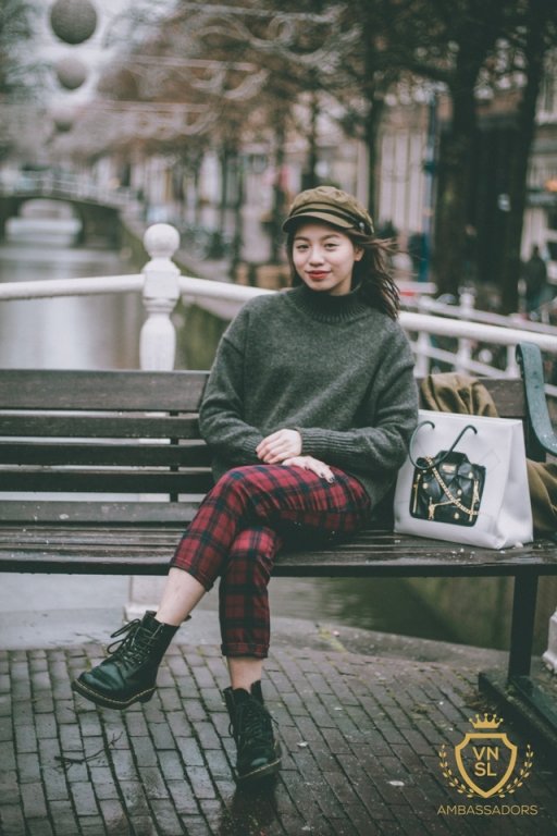 Thí sinh Đào Thị Kim Trang - Sinh viên trường Han University of Applied Sciences.