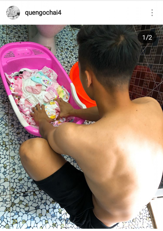 Quế Ngọc Hải Chàng trung vệ điển trai yêu gia đình và hiền lành