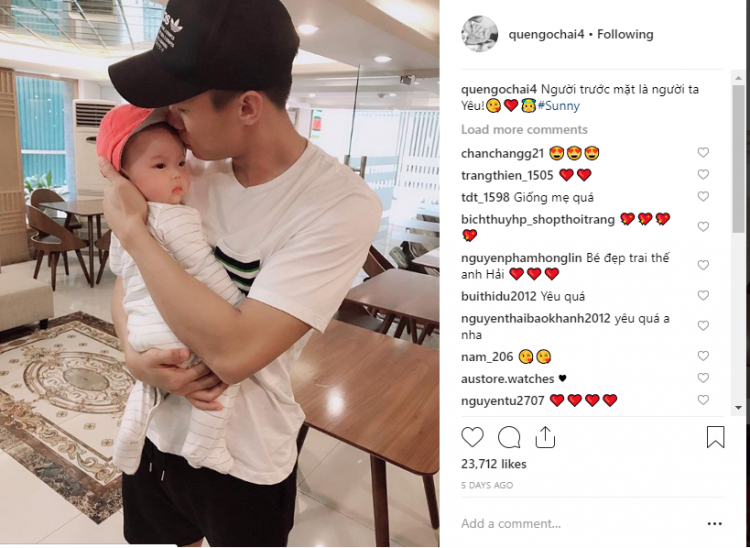 Quế Ngọc Hải Chàng trung vệ điển trai yêu gia đình và hiền lành