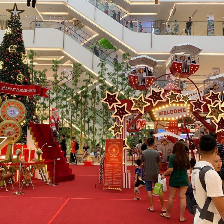 Giang sinh ron rang trong hinh check-in cua gioi tre Viet hinh anh 23