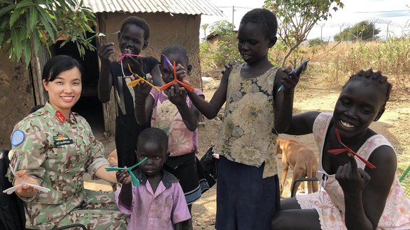 Lính Việt Nam ở châu Phi - kỳ 1: Nữ thiếu tá Việt đầu tiên ở Nam Sudan - Ảnh 3. Lính Việt Nam ở châu Phi - kỳ 1: Nữ thiếu tá Việt đầu tiên ở Nam Sudan - Ảnh 3.