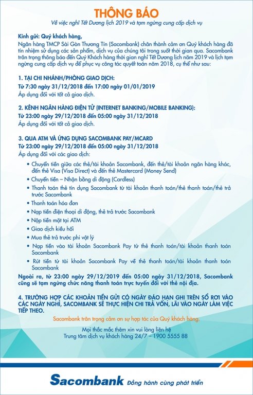 chinh-thuc-lich-giao-dich-va-nghi-tet-duong-lich-2019-ngan-hang-sacombank