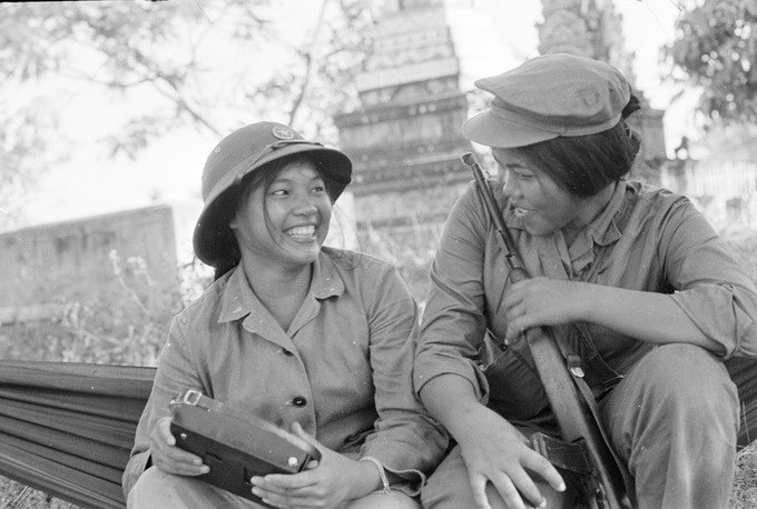 Hình ảnh quân tình nguyện Việt Nam trong cuộc chiến chống Khmer Đỏ