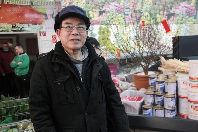 Chợ người Việt ở Đức tấp nập sát Tết