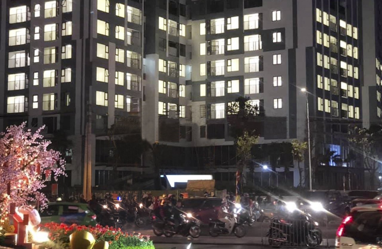 Những ánh sáng đầu tiên trong các căn hộ Imperia Sky Garden