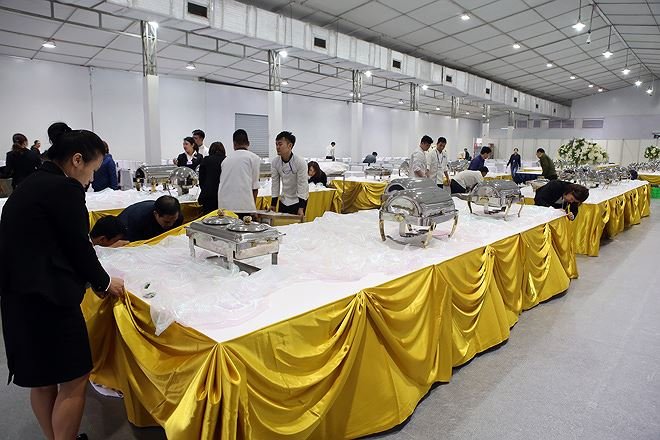 Trung tâm báo chí hoàn thiện trước thềm Hội nghị thượng đỉnh Mỹ-Triều