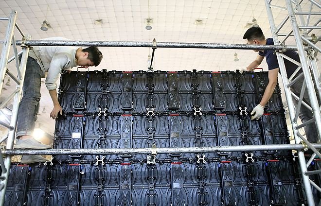 Trung tâm báo chí hoàn thiện trước thềm Hội nghị thượng đỉnh Mỹ-Triều