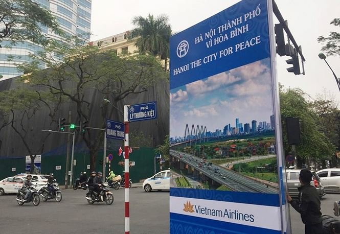 Hà Nội hoàn tất chỉnh trang đường phố chờ đón thượng đỉnh Mỹ-Triều