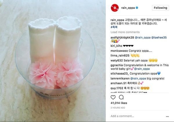 Vợ chồng Kim Tae Hee - Bi Rain xác nhận mang thai lần hai