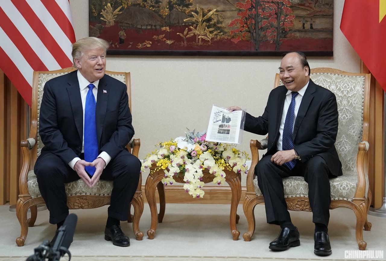 hoat-dong-cua-tong-thong-donald-trump-tai-viet-nam-ngay-dau-thuong-dinh-my-trieu