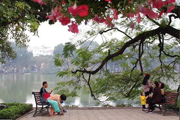 lung-linh-ve-dep-binh-yen-cua-mua-xuan-ha-noi