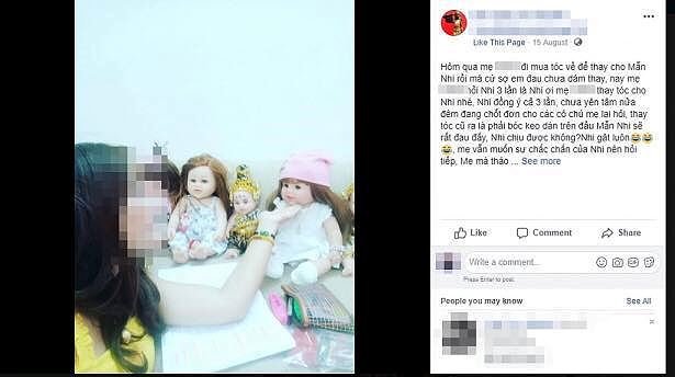 Búp bê Thái Lan Kumathong rao bán tràn lan trên mạng xã hội