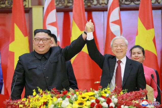 Truyền thông Triều Tiên đăng bộ ảnh ấn tượng về chuyến thăm Việt Nam của ông Kim Jong-un
