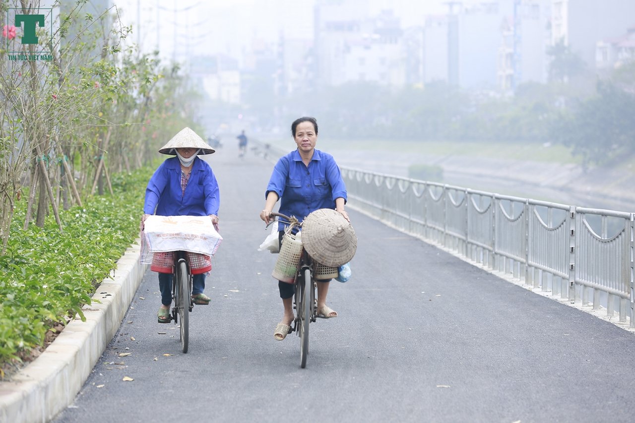 ngam-ve-dep-cua-con-duong-dai-4km-danh-cho-xe-dap-chuan-bi-hoan-thanh-tai-ha-noi