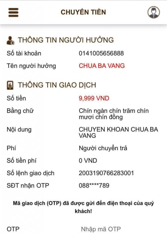 chua-ba-vang-mo-tai-khoan-ngan-hang-vay-ai-quan-ly