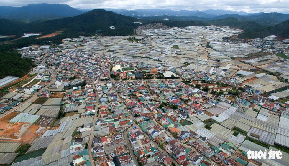 Đà Lạt nhìn từ flycam: thành phố bêtông chứ đâu phải thành phố trong rừng?