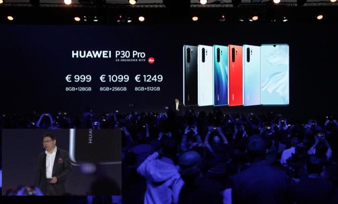 Thông số chi tiết Huawei P30, P30 Pro