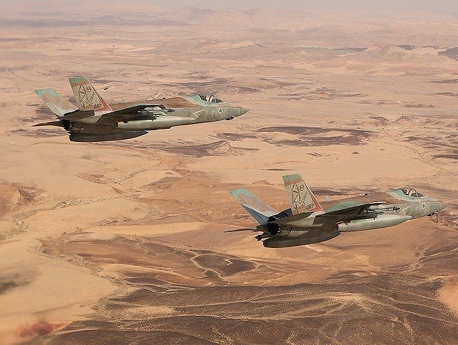 Israel đã dùng tiêm kích F-35I Adir đánh phá Aleppo