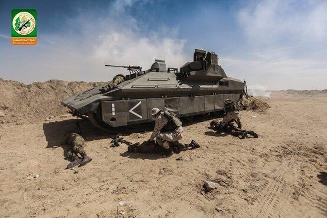Thiết giáp chở quân nặng nhất thế giới của Israel bị Hamas bắt sống?