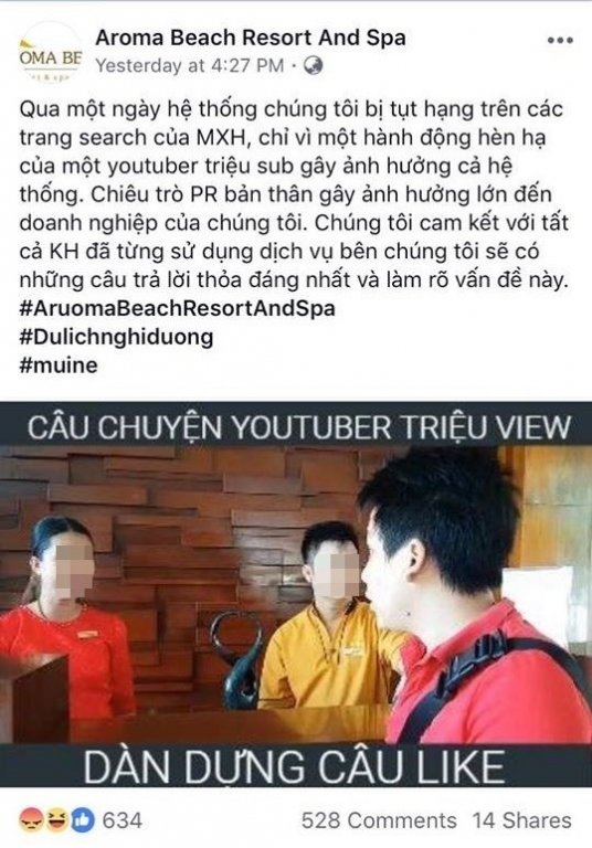resort-hang-sang-bi-doi-ten-thanh-aroma-resort-lua-dao-khach-2tr-va-nhan-hon-3000-danh-gia-1-sao-sau-video-to-lua-dao