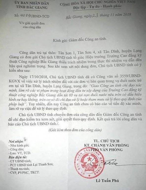 3 cháu bé chết oan ức tại Bắc Giang: Sai phạm dẫn đến tội ác được bao che trắng trợn?