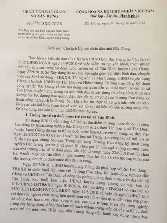 3 cháu bé chết oan ức tại Bắc Giang: Sai phạm dẫn đến tội ác được bao che trắng trợn?
