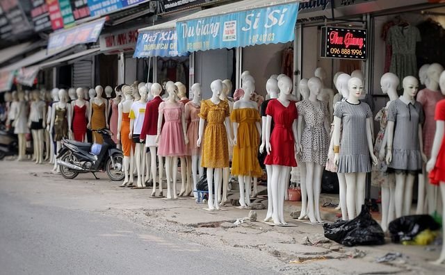 Choáng ngợp phố 