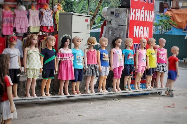Choáng ngợp phố 