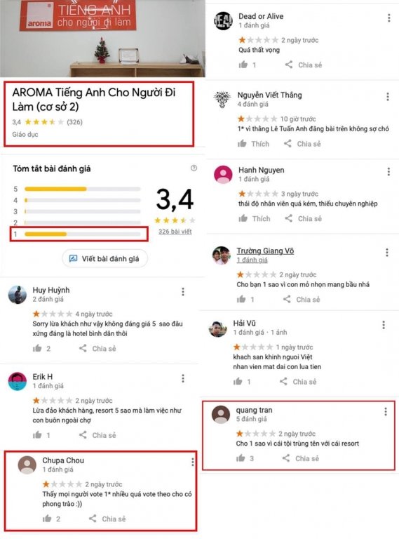 cong-dong-mang-tan-cong-cac-dich-vu-lien-quan-toi-aroma-resort-va-khoa-pug