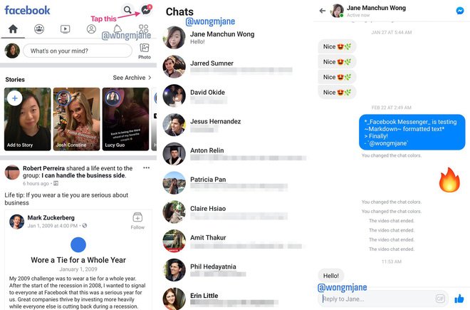 Facebook có thể hợp nhất ứng dụng Facebook và Messenger làm một như trước kia