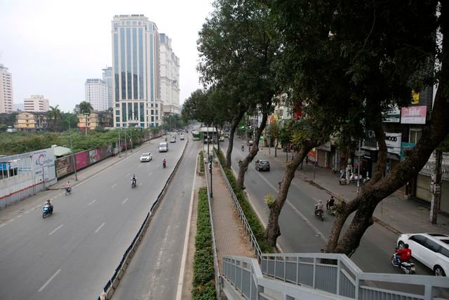 Hà Nội: Nhiều tuyến phố trung tâm vắng hoe, yên ả trong ngày đầu tiên nghỉ lễ