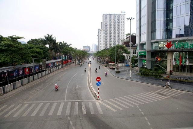 Hà Nội: Nhiều tuyến phố trung tâm vắng hoe, yên ả trong ngày đầu tiên nghỉ lễ