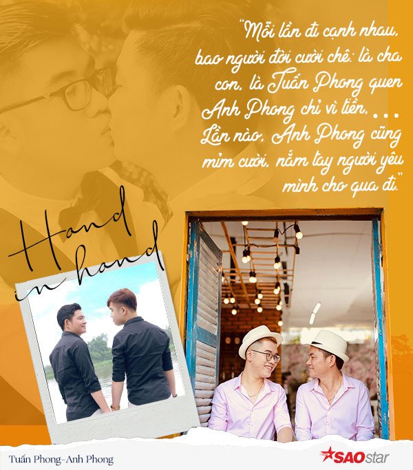 Những tiếng cười chê là cha con, là lợi dụng,… họ sẵn sàng cho qua đi.
