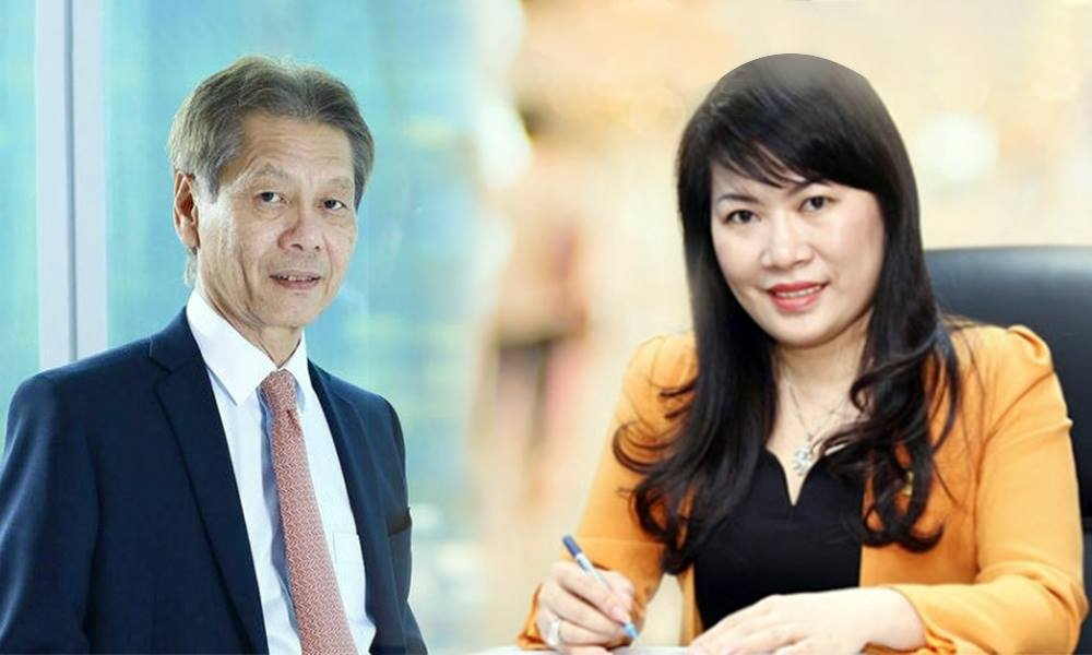 Ông Lê Minh Quốc và bà Lương Thị Cẩm Tú. Ảnh: EIB/ Người đồng hành