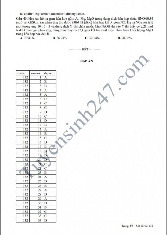 de-thi-thu-thpt-quoc-gia-2019-mon-hoa-co-dap-an