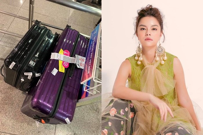 Trên trang cá nhân, Phạm Quỳnh Anh đã chia sẻ câu chuyện bị mất 1 trong 3 chiếc vali hành lý sau chuyến lưu diễn ở Mỹ trở về. Chiếc vali chứa nhiều thứ quan trọng và hiện tại đã