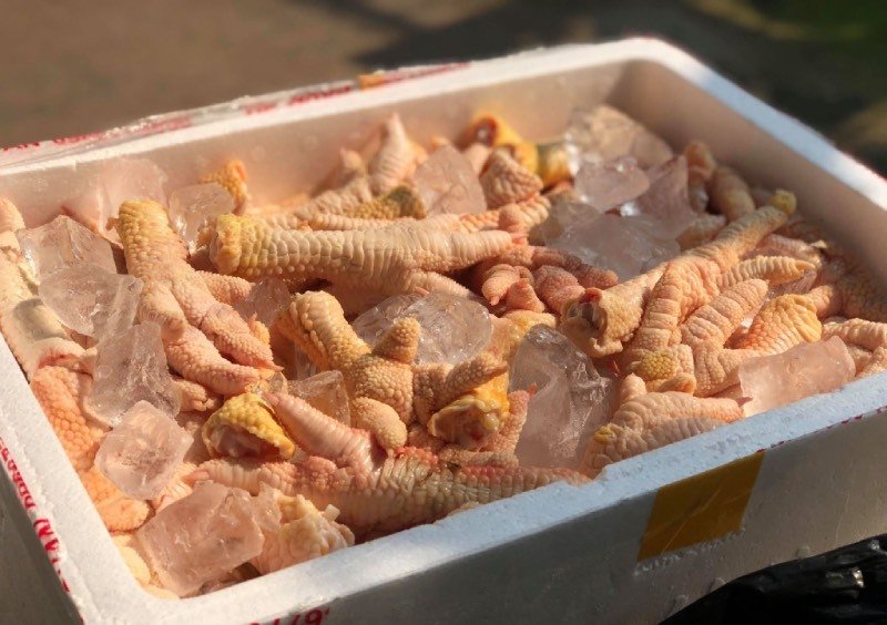 Loại chân gà đặc sản này có giá từ 350-400 ngàn đồng/kg
