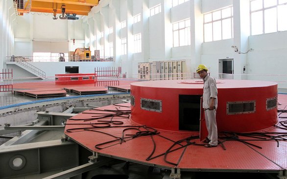 Mộc góc của nhà máy thủy điện. Ảnh: TTO