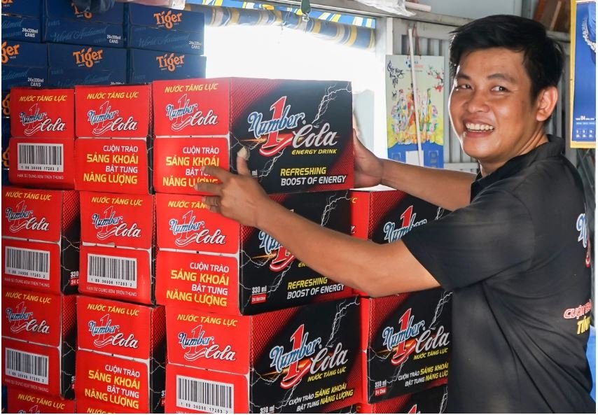 Nước tăng lực Number 1 Cola với sự kết hợp từ sản phẩm truyền thống của Tân Hiệp Phát