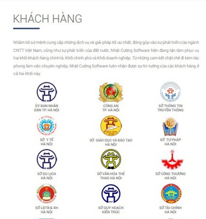 Các khách hàng tiêu biểu của Nhật Cường.