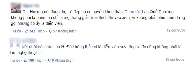 Dân mạng đồng tình với ý kiến của Thanh Hương.