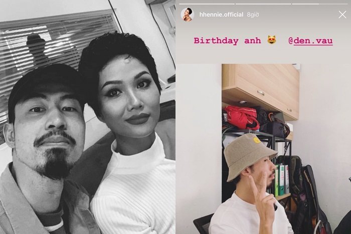 H'Hen Niê dành cho Đen Vâu lời chúc trong ngày sinh nhật nam rapper đã khiến người hâm mộ vô cùng thích thú. Trước đó, cả hai thường xuyên like và bình luận, thoải mái