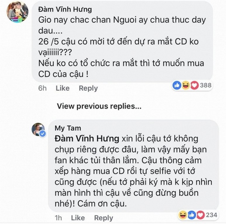 dam-vinh-hung-va-my-tam-don-tim-fan-voi-doan-hoi-thoai-ngot-ngao