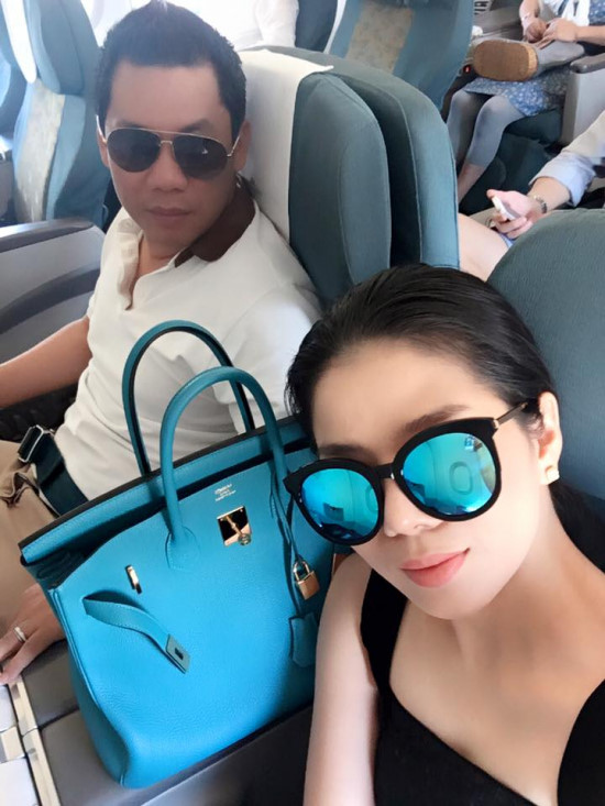 Túi Hermes giá 500 triệu đồng của Lệ Quyên