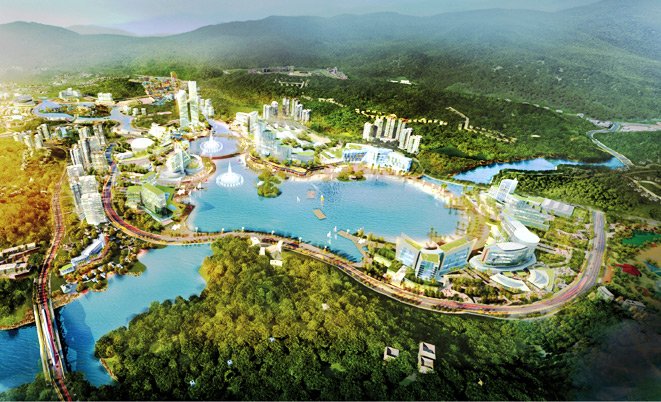 Hình ảnh đặc khu kinh tế Vân Đồn ở nước ta