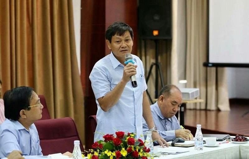 Ông Trần Công Khanh phát biểu tại hội thảo. Ảnh: PLO.