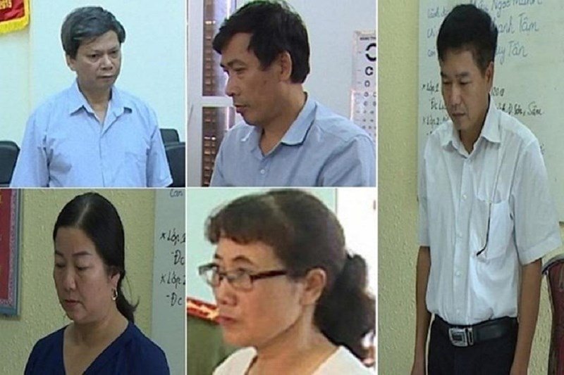 Cán bộ giáo dục Sơn La bị khởi tố vì gian lận thi cử.