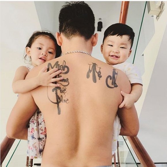 Hải Băng đăng tải hình xăm của Thành Đạt có 