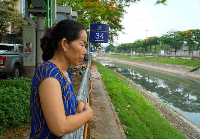 Nước sông Tô lịch đổi màu sau nửa tháng lọc bằng công nghệ Nhật - 3