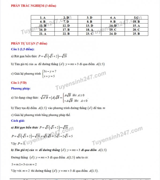 dap-an-de-thi-vao-lop-10-nam-2019-mon-toan-tinh-hung-yen